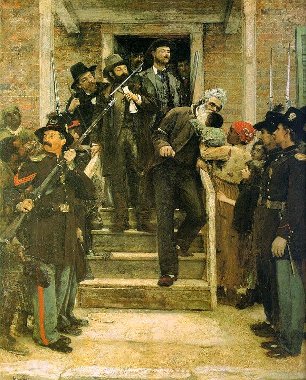 Thomas Hovenden The Last Moments of John Brown Spain oil painting art